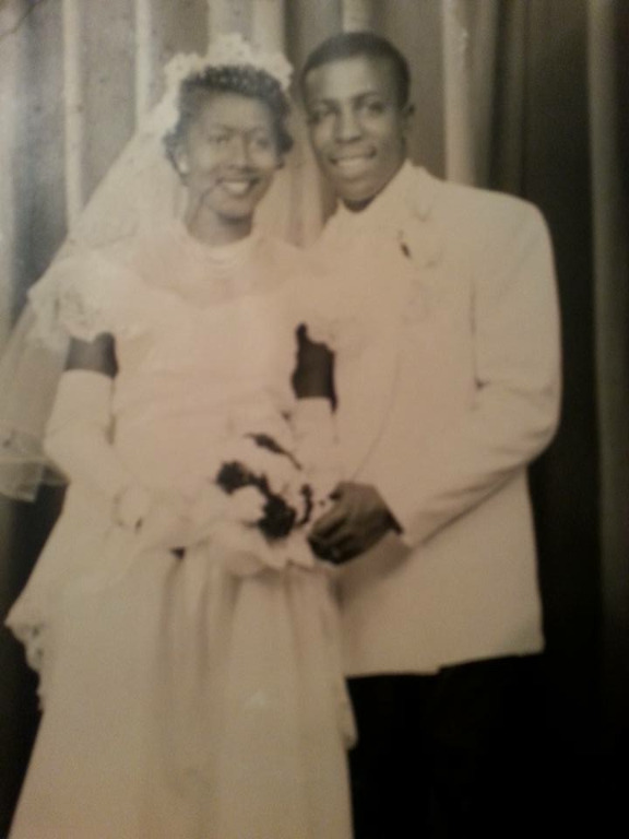 Wedding picture of Aunt Dot & Uncle Shorty